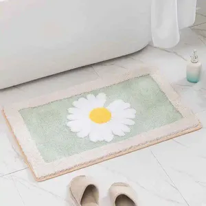 Dywany 2024 dywan podłogi mata łazienka antypoślizgowa sypialnia chłonna kreskówkowa stopa szary