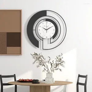 Wall Clocks Clock Modern Design Home Decor Large Luxury Mute Art Living Room Decoration Digital Watch Reloj De Pared Hierro