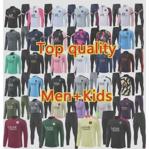 21 22 23 24 25 pPSG MBAPPE soccer jersey tracksuit 18 19 20 Retro Paris football Training Suit Long sleeve SERGIO RAMOS VERRATTI ICARDI MBAPPE O.DEMBELE adult kids