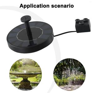 Garden Decorations Solar Floating Water Fountain Bird Bath Pump Pond Powered For And Patios