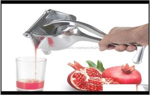 Narzędzia warzywne Instrukcja przenośna stop aluminium świeży sokowirówka pomarańczowa cytryna Squeezer Press Hine Blender Kitchen Extractor WLDMP7058527