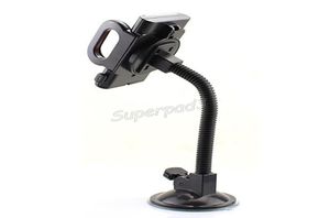 Uchwyt do montażu telefonu do telefonu komórkowego długie ramię szklana szybka stojak 360 stopni Rotatable Gakeneck Mount Bracket Cradle Szybka DHL SH1066142