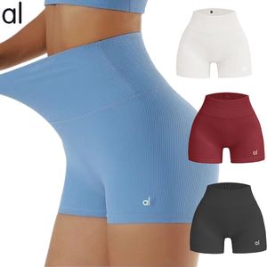 Al Yoga Frauen hohe Taille schlanker fit eng Triple Hosen Sport foss nackt fühlen fühlen sich Hüfte Tirapugni Sommer Heiße Bralette springen nah keine umständlichen Hautgänge