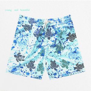 Moda-2019 marka Vilebre Men Beach Board Shorts Mężczyźni 100% szybkie suche żółwie męskie deski bermudy bermuda bermuda pływak m-xxxl 4751