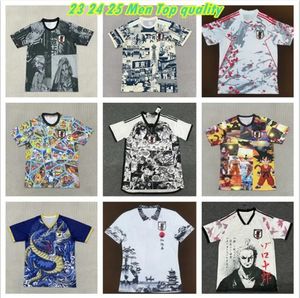 24/25 Japon futbolcu anime forması Minamino Tomiyasu Tsubasa Mitoma Maeda Maillot Kyogo Asano Ito Shibasaki Kubo Kamada Çocuk Futbolu Jersey666