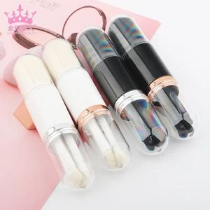 Ny 4 i 1 Makeup Brush Beauty Tool Mini Eye Skin Tone Infällbar PortableFor Dractable Beauty Tool