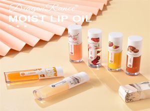 Dragon Ranee Lip Gloss Nawilżanie długotrwałych pożywnych, przezroczystych miodowych róży balsam do warg Lipgloss4161318