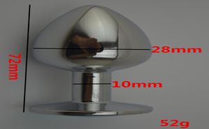 7228 мм металлические анальные анальные расширения инструментов металлические аниевые штекеры для задних штук для паров.