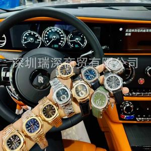 Watch watches AAA Laojia Lishi Log Green Water Ghost Mens Fully Automatic Mechanical Watch Black Water Ghost Ditong Na