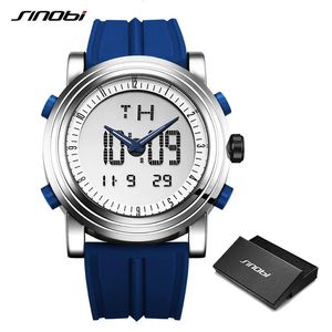 Sinobi Sport Watch Men Arms Uhren Digital Quarzuhr Bewegung wasserdichte Uhr Top Luxus Marke Chronograph männliche Reloj 240428