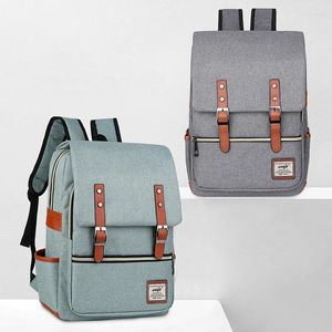 Backpack Computer originale Retro Preppy Style Oxford Bags Outdoor Bags Giappone hip-hop Bag con ricarica USB
