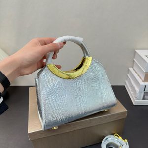 Hot Fashion Bag Tote Women's Bag Luxury Designer Rama Letter Snap Open Leather Shoulder Bag Handbag Crossbody Bag No Box