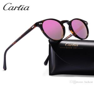 Polarized sunglasses women carfia 5288 oval designer sunglasses for men UV 400 protection acatate resin glasses 5 colors with box6837680