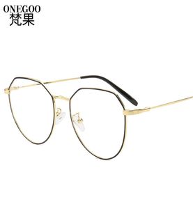 2021 NOVA LENS METAL PLAT LENS MEN039S AND MULHERS039S GERAL Uso de moda coreana de vidro da moda Myopia Op22266790