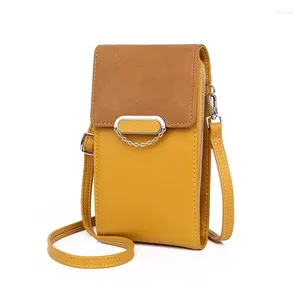 Shoulder Bags Small Crossbody Cell Phone Bag For Women Fashion Pu Leather Messenger Ladies Short Travel Mini Sling Coin Purse