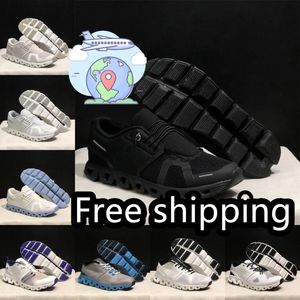 2024 Designer Running Shoes Men Sneakers Black Triple Pink Green Glow Cloud 5 x 3 Mens Womens Casual Trackers Sneakers