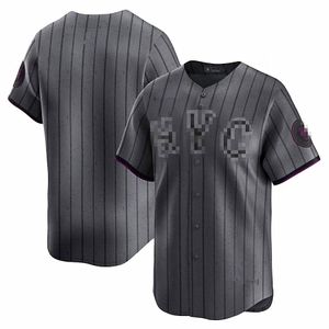 Mets Graphite 2024 City Connect Limited Jersey mest populära i tröjor Anpassat namn och nummer