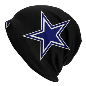 Berets Sport Thin Hats Cowboy Star Bonnet High Quality Skullies Beanies Caps