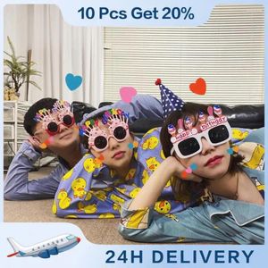 Sunglasses Cute Po Glasses Fun 21 Models Party Favor For All Ages Selfie Props Booth Must-have Birthday Rich Styles