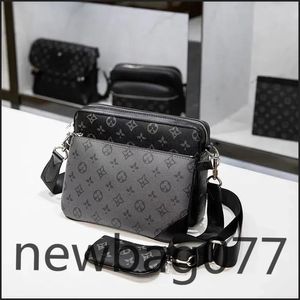 2023Hot Fashion Mens print Shoulder Bags Man Genuine Leather Briefcases Bolsas Messenger Bag Wedding Dress business Crossbody Bag Handbags