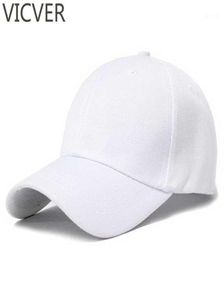 Ballkappe Snapback Baseball Cap Canvas Trucker Hüte weiße Vater Hut Frauen einfache Männer lässige Solid Hip Hop Schwarz Golf ordnungsgemäß 8174204