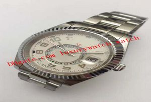 16 Style Luxury Watches Mens 326934 326939 326938 326935 Браслет из нержавеющей стали 42 мм Asia 2813 Автоматическая механическая мода Men6068943
