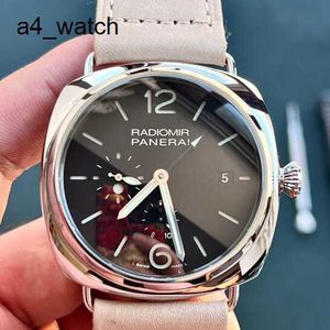 크로노 그래프 손목 시계 Panerai Radiomir 시리즈 기계식 스위스 시계 캘린더 쇼 남자 시계 47mm 자동 기계 10 일째 주간 PAM00323