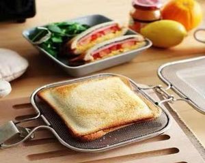 Stainless Steel Sand Maker Baking Mold Bread toaster Breakfast Machine Cake Tool W2204257902646