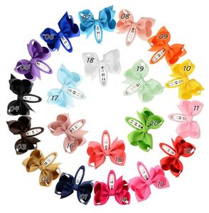 Clip per capelli Barrette Accessori per la moda di gioiello Bowknot Solido colore carino Simple colorato Sconto per bambini Vendi bene Allmatch8810668