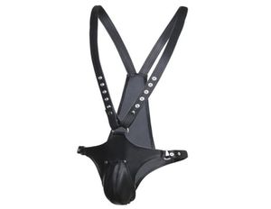 Adult Sex Toys Bdsm Penis Bondage Restraints Mens Leather Harness Adult Games Fetish Wear Men Sexy Toy for Couples Bdsm Toys Y19124807679