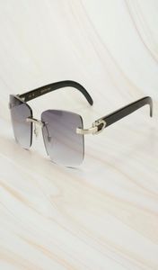 Fashion Black Sunglasses Men for Driving Buffalo Horn Sunglasses Women Shades for Outdoor Sun Glasses for Male Carter Fashion6653534