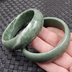 Strand Guizhou Dunkelgrüner Papierrand erweiterte Ornament Jade Armband Armband