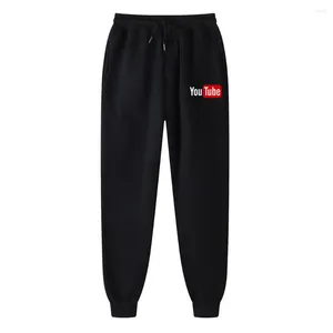 Herrenhose YouTube Kapuze koreanische Version Trendy Herbst und Winter Plüsch dicker Sport Freizeit