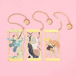 Filme de filme de anime japonês de infância Filme Bookmark Filme Periférico Bookmarks Metal Hollow Out Craft Bookmarks Stationery and Gifts Clip