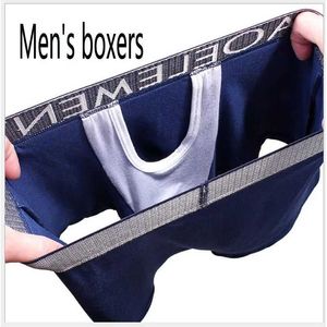 Underbyxor Boxning Menskläder Cueca Masculina Q240430