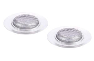 Andra badtoalettförsörjningar 2st Rostfritt stål Kitchen Sink Silter Wide Rim Drain Perforated Mesh Filter11CM4334857