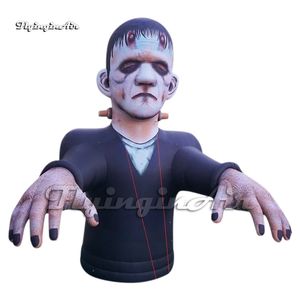 wholesale Horrible Large Inflatable Frankenstein Monster Halloween Zombie Model For Outdoor Yard Decoration
