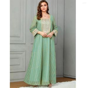 Roupas étnicas abaya para mulheres elegantes muçulmanas mangas compridas maxi vestidos perus dubai vestido de partido árabe eid marrocco ramadan jalabiya vestido