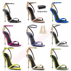 Tomlies Fordlies Slingback damskie sukienki buty designerskie obcasy sandałowa kobieta 10 cm wysoki obcas sztylet oryginalny skórzane mokasyny Whiderress Promdress Rozmiar 35-43