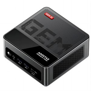 Aoostar gem12 amd ryzen 7 8845hs mini pc com 16/32g DDR5 RAM 512G/1T PCLE 4.0 SSD WIN 11 PRO/2* NVME/OCULINK/2* 2.5G LAN (versão não selecionada)