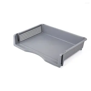 Placas decorativas Organizador de desktop rack de arquivo empilhável Rack laminado A4 Papéis de plástico de bandeja A4 laminados