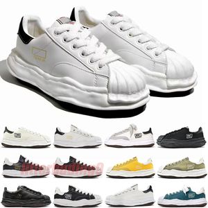 2024 새로운 디자이너 야외 MMY 신발 캔버스 스니커 블랙 흰색 회색 노란색 남성 트레이너 크기 36-45