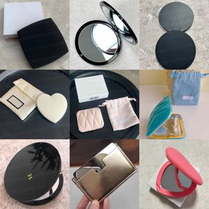 Designer de moda espelhos compactos para mulheres Mini Ferramentas de maquiagem de bolso Espelho portátil para maquiagem 23527