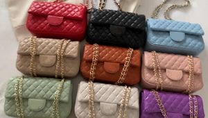 Tasarımcı Moda Kadınlar Siyah Tote Çanta Plaj Alışveriş Cüzdan Zincir Çanta Deri Omuz Çanta Crossbody Klasik Flep Tag Siyah Beyaz Kırmızı Pembe Mavi