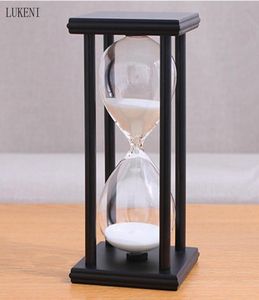 Trä sandglas sand timglas 3060 minuter 2051010 nedräkning timer klocka xmas födelsedagspresent hem dekoration reloj de arena2564868