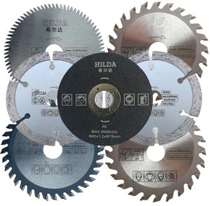 7pcsset mini saw blades cutting blades for mini circular saw diameter 85x15mm electric saw bladePower tool accessory blades8193045