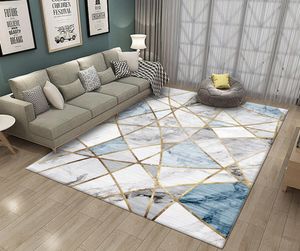 Nordisk marmor matta för vardagsrumsområde mattor antislip badroom stort matta soffbord mat sovrum yoga pad hem dekor2087178437405