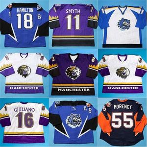 Kob New Hockey Player Jersey55 Pascal Morency Jason LaBarbera Eric Healey Ryan Flinn 18 Jeff Hamilton 16 Jeff Giuliano 11 Brad Smyth