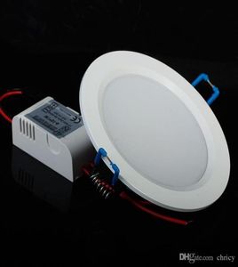 Superthin wpuszczone w dół LED SMD5730 Light 7W9W12W18W25W Recesse Oświetlenie sufitowe Cool WhiteWarm White AC85268159737