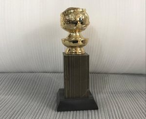 Golden Globe Award Trophy 10 pollici con logo HFPA timbrati in Gold26cm ad alto colore in oro buon Golden Globe4779014